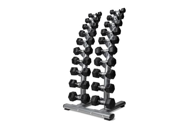 VIRTUFIT Dumbbell Rack Standing Deluxe