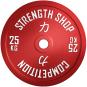 Kalibrované kotouče schváleny IPF STRENGTHSYSTEM 25 kg